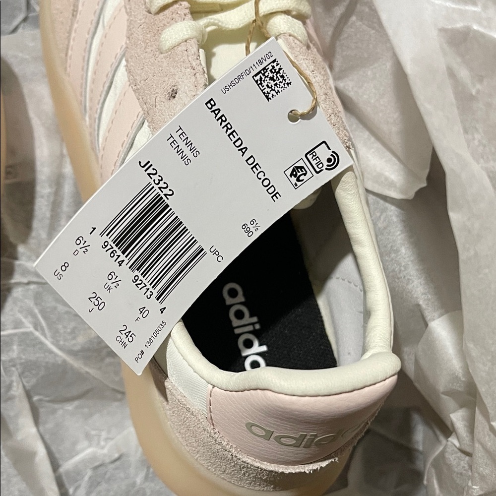 NWT Adidas Women's Sportswear Shoes Barreda Decode Sneakers Size 8 - Picture 8 of 15